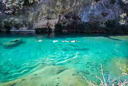 El pou clar swimming holes