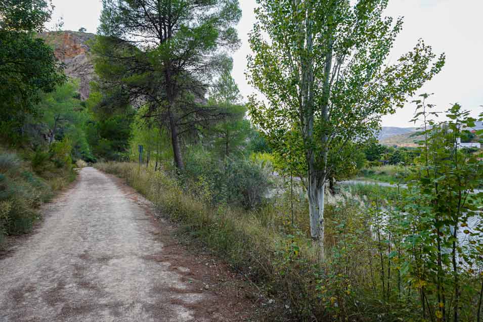 paseo por el rio en Bugarra