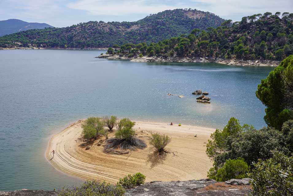 como llegar pantano de san juan - lancha de yelmo