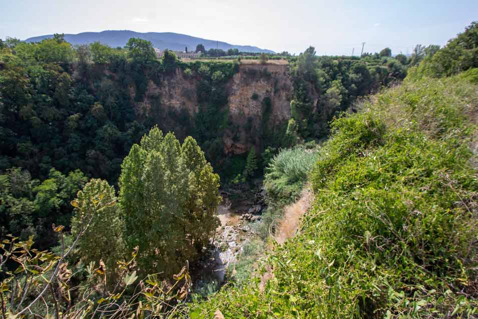 Gorgo de la Escalera desde arriba