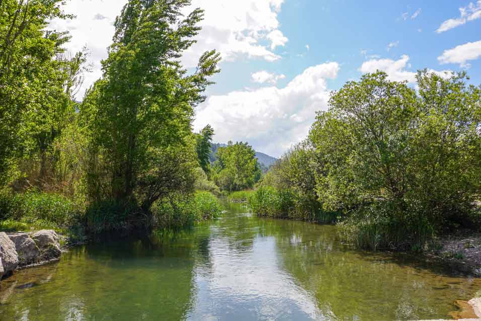 zona de Baños Los Chorros