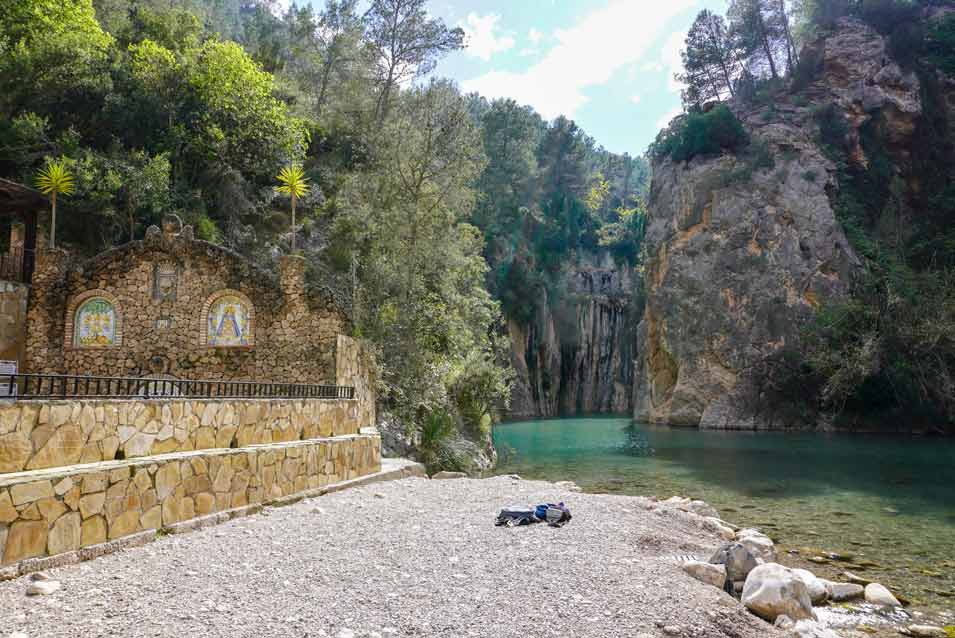 llegar a fuente de los baños