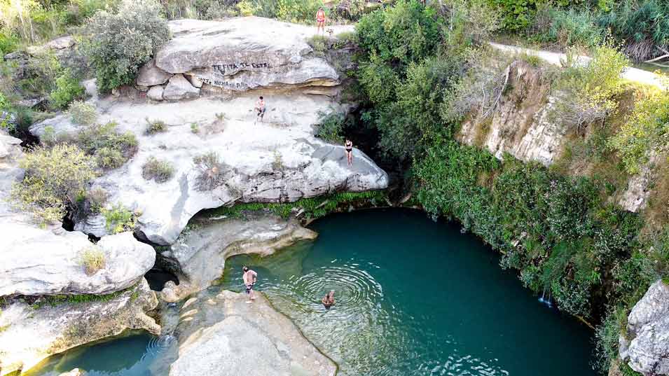 natacion en Pozán-de-Vero