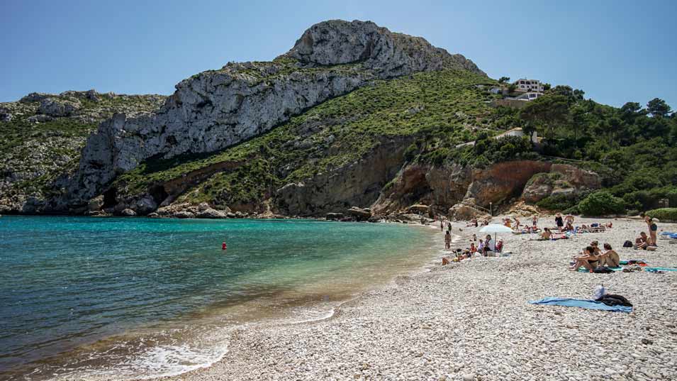 Cala-Granadella-most beautiful cove in alicante