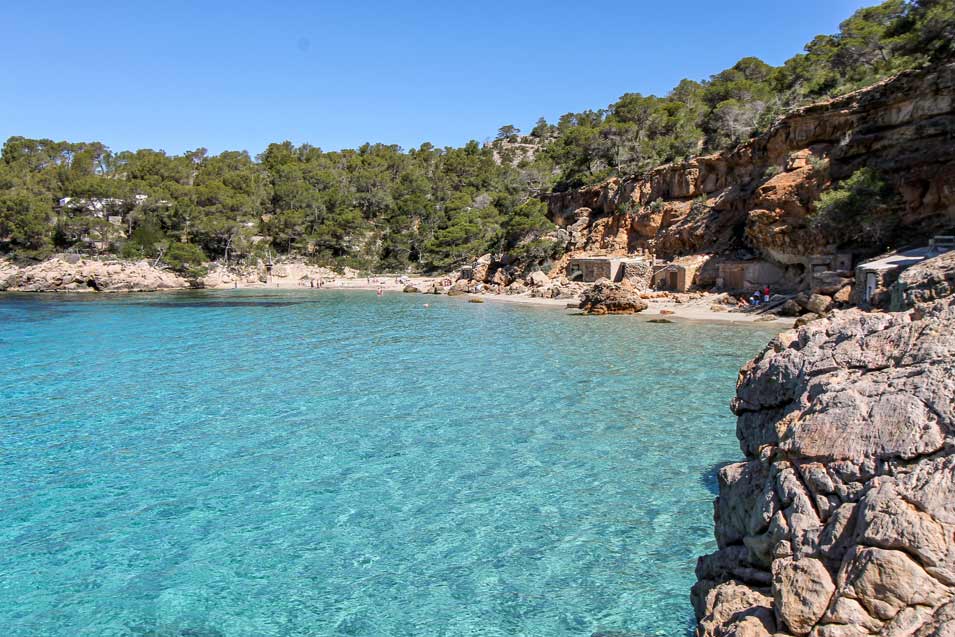 wild swimming in Cala-Salada-