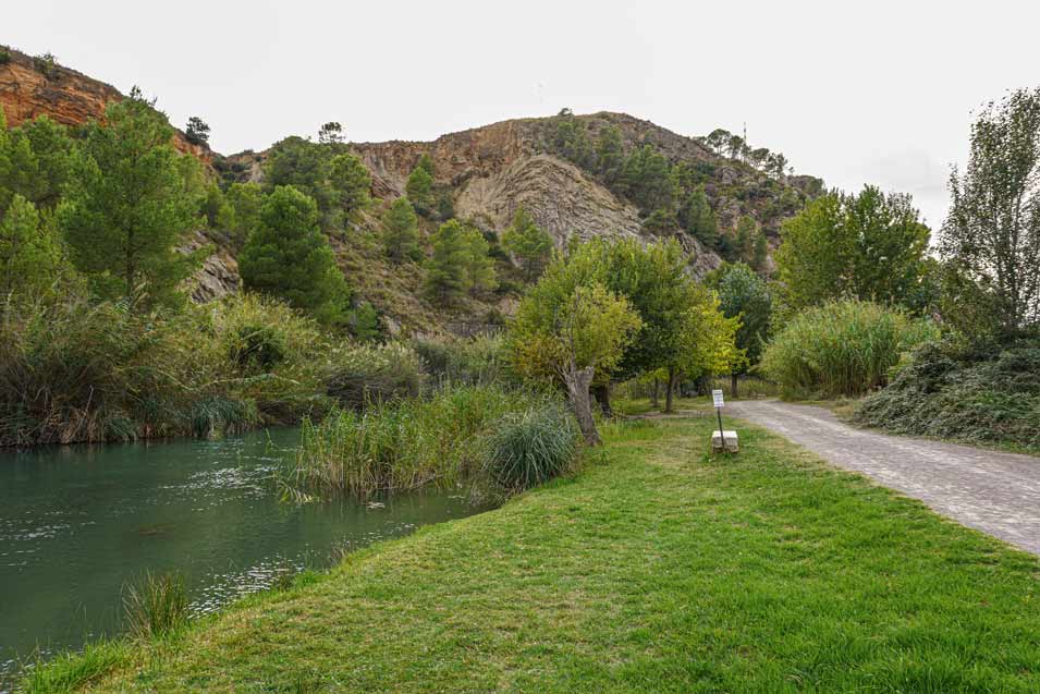 Bugarra swimming holes in river beach - Valencia