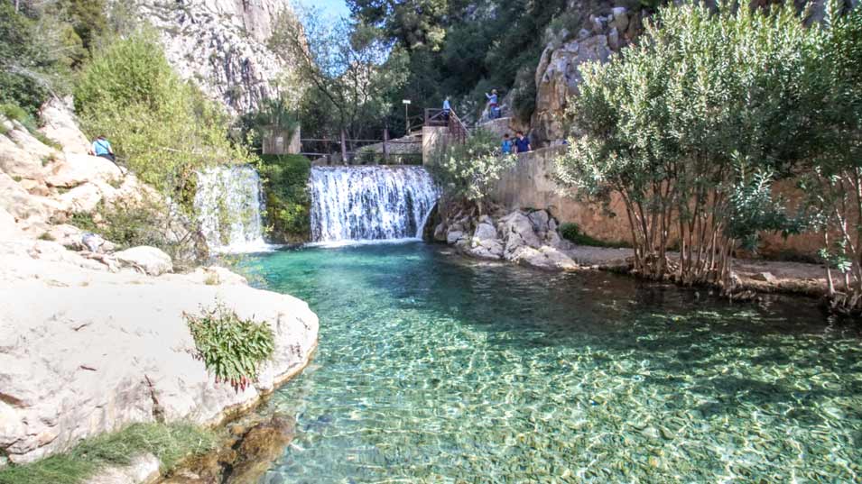 waterfall at Algar Waterfalls