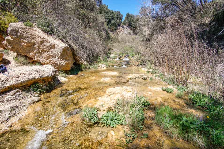 river of Toll Blau - -Alicante