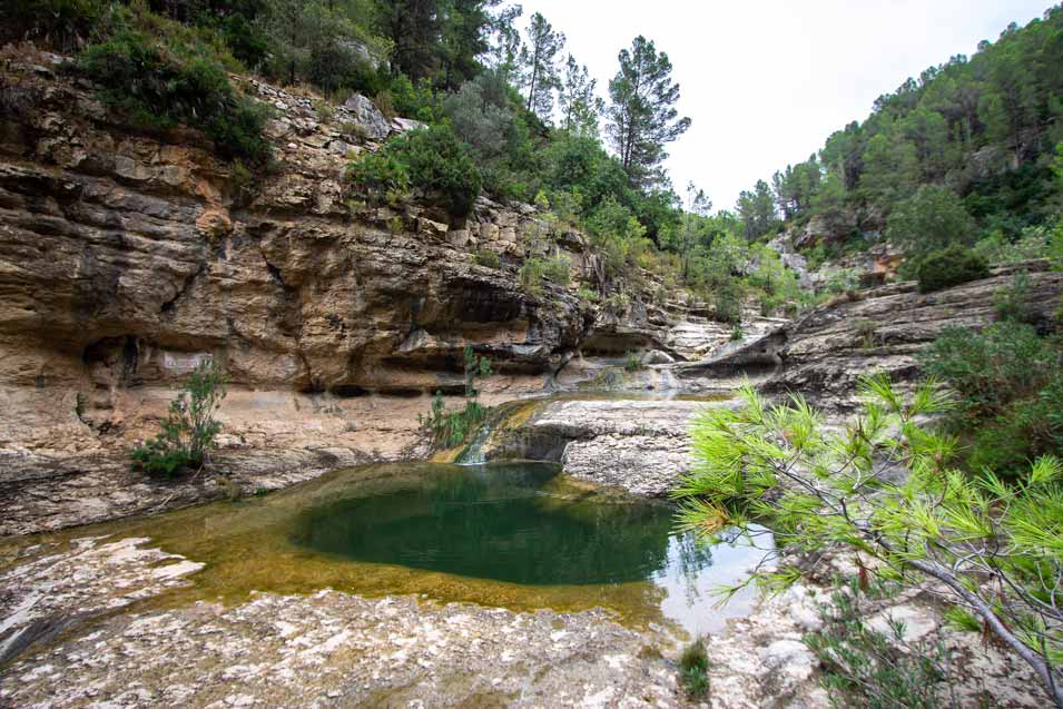 emerald green pool