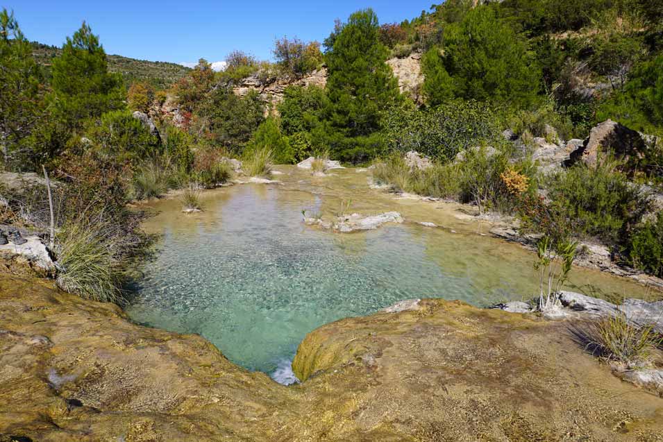 natural pools in river