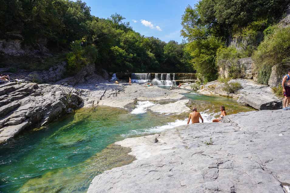 6 swimming holes Puyarruego Huesca - Rivers, Swimming Holes