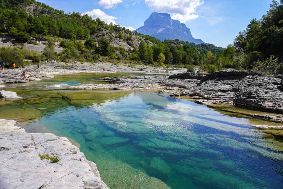 natural pools in aragon