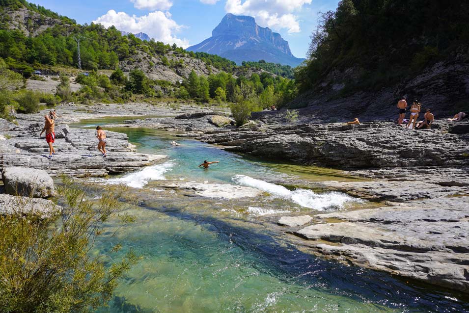 river swim